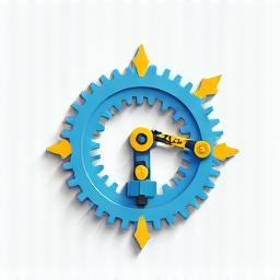 Ícone representando automação e eficiência.